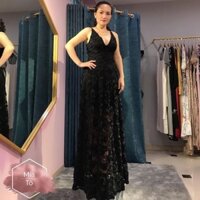 VÁY EXCAPE MAXO ĐEN REN