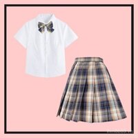 Váy Gấu Chính Hãng JK Đồng Phục Váy Thanh Toàn Trả Tiền Dài Trung Bình  Váy Học Sinh Chính hãng