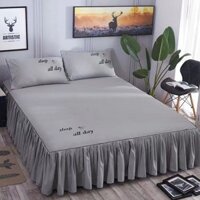 Váy giường, ga trải giường, ga trải giường đơn, ga trải giường vừa vặn, tấm bảo vệ Simmons, bộ đồ giường 1.2/1.5/1.8/2.0m VE0X