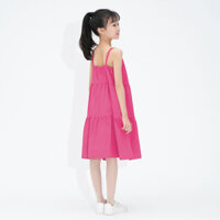 Váy hai dây trơn thời trang trẻ em BEESHOP H24034