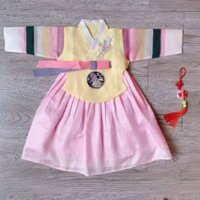 Váy Hanbok nữ vàng