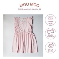 Váy hoa cúc nhí dáng xòe dễ thương, hàng xuất hàn dư xịn