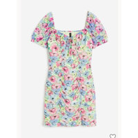 váy hoa nhí body vải nhún