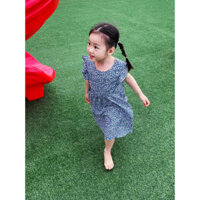 Váy hoa nhí cho bé gái hàng xuất dư Hàn Quốc