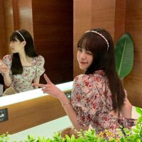 VÁY HOA NHÍ TAY BỒNG CỔ VUÔNG THẮT NƠ LƯNG HỒNG TÍM - VÁY HOA TÍM TIỂU THƯ - Lisa.m.Store