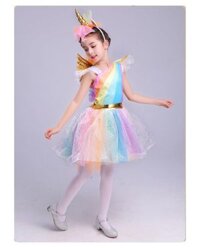Váy Hóa Trang Cô Bé Pony Bé Nhỏ Rainbow