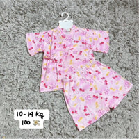 Váy Jinbei yukata bộ bé gái