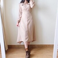 Váy kem second hand