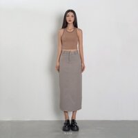 VÁY KHAKI DÀI- SOEUR EMUL SKIRT