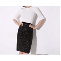 Váy kim sa lưng thun dáng ôm