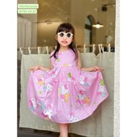 Váy kitty siêu dễ thương cho bé gái 1-10 tuổi (Đầm Kitty bé gái)