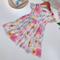 Váy lanh đuôi cá hở vai