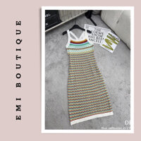 Váy len 2 dây đan chéo siêu xinh