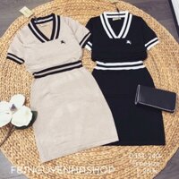 Váy len burberry (new)