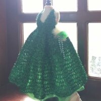 Váy len cho búp bê