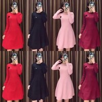 Váy len ép dạ đính bông và ngọc bán nhanh cực chất đợt 3