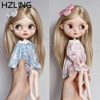 Váy len HZLING, Thời trang mặc thường ngày Quần áo dự tiệc thanh lịch, Phụ kiện DIY Thanh lịch với kính kẹp tóc Búp bê Váy công chúa cho búp bê Blythe