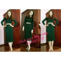 Váy len nữ cao cấp Quảng Châu