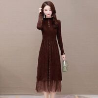Váy len nữ trẻ trung phong cách Hàn Quốc LEK293(Cà Phê)                          - 27331680                                                       Yêu thích
