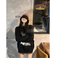 Váy len nữ, váy len lông cừu có mũ trùm đầu phong cách Hàn Quốc, áo khoác màu nâu, có thắt lưng