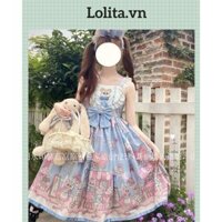 Váy lolita JSK gấu dễ thương (Kèm ảnh thật)