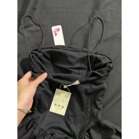 Váy maxi 2 dây dáng xòe, đầm nữ dài dự tiệc mùa hè mặc ống cũng được G53