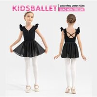 Váy Múa Ba Lê Cộc Tay Dài Tay KIDSBALLET Váy Múa Cho Bé Váy Múa Bale Váy Múa Trẻ Em