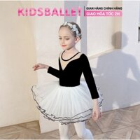 Váy Múa Ba Lê Dài Tay Cộc Tay Kidsballet Đầm Múa Cho Bé Váy Múa Cho Bé Váy Múa Bale Váy Múa Trẻ Em