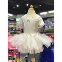 Váy múa Bale cho bé gái Gingerworld từ 1-8 tuổi, vải cotton thoáng mát size 9kg đến 40kg PD354