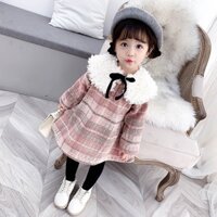 Váy mùa đông chi bé cực ấm