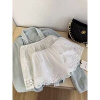 Váy ngắn ren hàn quốc dành cho nữ