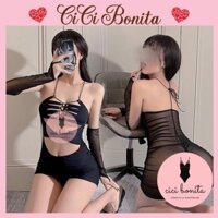 Váy ngủ 2s hình bàn tay đan dây mới lạ CV131 Louis19 HCM