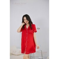 Váy ngủ 48-70kg cao cấp kiểu dáng đẹp vải Tsumugi lạnh Nhật Bản MIRANA - Miku Pyjama