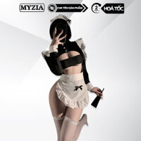 Váy ngủ cosplay cô hầu gái Myzia DN48 đóng đơn theo yêu cầu (che tên sản phẩm, ship hỏa tốc)