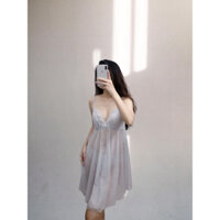 Váy ngủ hiệu Vivien Korea siêu phẩm - 2hand vintage sleep dress