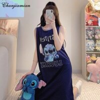 Váy Ngủ Nữ Hoạt Hình Dễ Thương Rời Ngọt Ngào Quần Áo Nhà