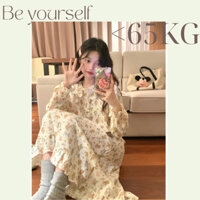 Váy Ngủ Nữ HUNALY Pijama dễ thương đáng yêu nhẹ nhàng bigsize Mát Mẻ Dễ Chịu mã D023 T9T3