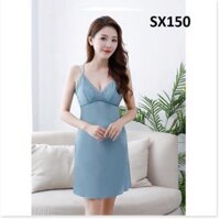 Váy ngủ phi ren SX150 Tặng Kèm Nước Hoa