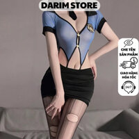 Váy ngủ thun co giãn cosplay cảnh sát sexy DARIM VN140