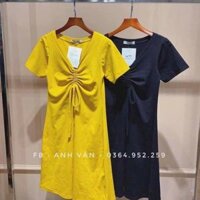 Váy nhún bèo trước ngực