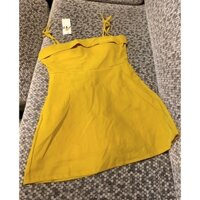 váy nhung 2 dây đi bar cực chất