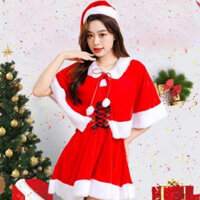 Váy Noel giành cho những người sử dụng nữ vật liệu vải nhung Cực xinh xẻo vua decor