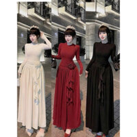 VÁY ÔM BODY CO GIÃN ĐÍNH BÔNG