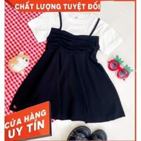 Váy Phông Giả Dây Xinh Xắn Cho Bé Gái 8kg - 24kg