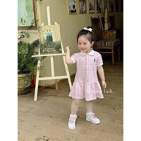 Váy [POLO] bé gái siêu xịn chuẩn siêu cấp, ảnh thật chất mềm xịn đẹp