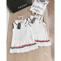 Váy polo bé gái
