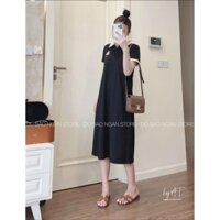 Váy polo thêu gấu