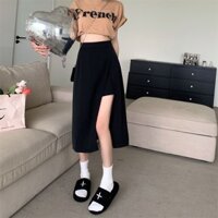 Váy Quần Lửng Lưng Cao Mỏng Cỡ Lớn Thời Trang Mùa Hè Mới Cho Nữ