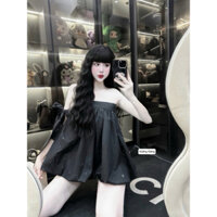 Váy quây thô đá bling dạo phố sang chảnh