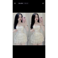váy ren cúp ngực